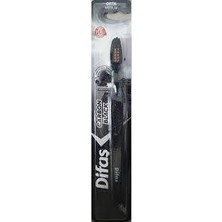 Difaş Orta Carbon Black Diş Fırçası