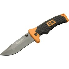 Urfakent Bear Grylls 113 Turuncu Kamp Çakı 21CM - Manuel, Kemerlikli