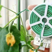 Sprout Store 50 Metre Kendiliğinden Kesici Bıçaklı Bitki Saksı Kablo Sabitleme Teli