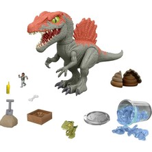 Sprout Store Jurassic World Cage Crasher Spinosaurus Dinozor Aksiyon Figürü ve Kutudan Çıkarma Oyuncağı, Kum ve Jel ve Hamur, Breakout & Discovery & Rescue Play
