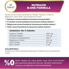 Sprout Store Bone Formula Calcium Magnesium + Collagen – 90 Tablet: Tip I Kolajen, Kalsiyum, D Vitamini, Magnezyum, Çinko & Bakır Içeren Takviye