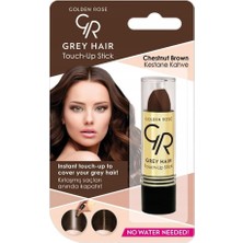 Sprout Store Rose Grey Hair Touch-Up Stick No: 07 Chestnut Brown - Beyaz Saç Kapatıcı - Kestane Kahve