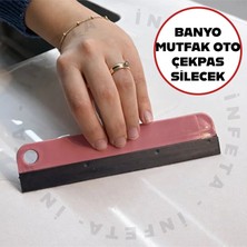 İnfeta Mutfak Tezgah Üstü, Oto,cam, Banyo Mini Silecek Askı Hediyeli Cam Sileceği Çekpas