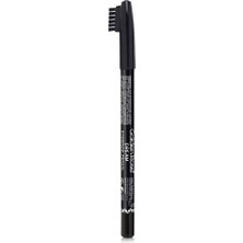 Sprout Store Rose Dream Eyebrow Pencil No: 301 Black - Şekillendirici Fırçalı Siyah Kaş Kalemi