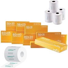 Sprout Store Termal Rulo, 80 x 30 Cm, 30 Mt, 55 Gr, 10'lu Paket