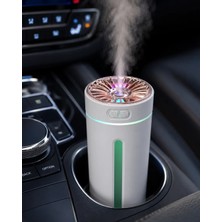 Vintessy USB Araç Nemlendirici 5 Esans Hediyeli Renkli Işıklı Mini Difüzör