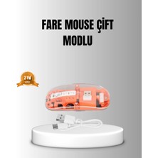 Urfakent Çift Modlu Kablosuz Bluetooth 5.0 + 2.4ghz Mouse – 3 Cihaz Bağlantılı, Hızlı Geçiş Düğmeli