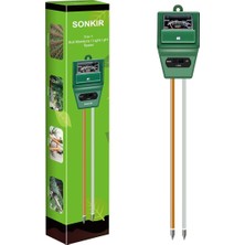Sprout Store Toprak Ph Ölçer, MS02 3'ü 1 Arada Toprak Nemi/ışık/ph Test Cihazı Bitki Bakımı Için Bahçe Alet Kitleri, Bahçe, Çim, Çiftlik, Iç ve Dış Mekan Kullanımı Için Harika (Yeşil)