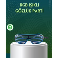 Urfakent Işıklı LED Gözlük Parti Konser ve Etkinlik Aksesuarı