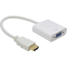 Misda Store AL4547 HDMI To VGA Monitör Çevirici Dönüşütürücü Adaptör
