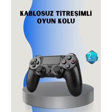 Urfakent Ps4 Uyumlu Kablosuz Oyun Kolu – Gerçekçi Titreşimli Geri Bildirim