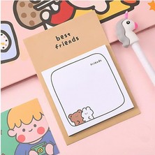 Sprout Store Arkadaş Ayıcıklar Temalı Renkli Not Seti • Post-It • Sticky Note