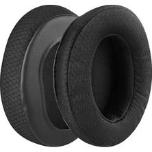 Sprout Store Uyumlu Kulaklık Pedi ve Süngeri - Hyperx Cloud 2, Stinger, Flight, Silver, Core Modelleri Için (Siyah - Siyah Kumaş)