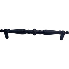 Urfakent Antika Tarz Dekoratif Pirinç Yeni Sütun Mobilya Kulbu - 160MM, Oksit