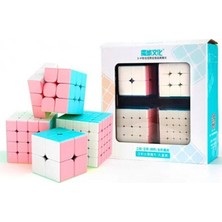 Alvera Collection MF9306 Moyu Macarons 2x2 3x3 4x4 5x5 Cube Set