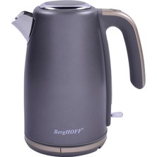 CetKing Gem Pearl 1, 7 L Su Isıtıcı – 2200 W Paslanmaz Çelik Gövde | Gri Gold
