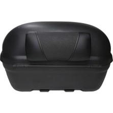 Lidyahan Store Sky Motosiklet Çanta Sırt Dayama Siyah Deri Universal Ultra Konfor