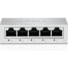 Lidyahan Store 5-Port Gigabit 10/100/1000 Unmanaged Ethernet Switchı | Ethernet Splitter | Masaüstü Veya Duvara Montaj [GS-105B V5]