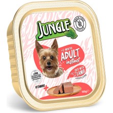 Jungle Köpek 100G Tahılsız Kuzu Etli Pate Alucup