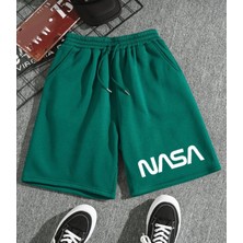 Nıgrum Pardus Yeni Sezon Nasa Baskılı Çift Cep 2 Iplik Yazlık Erkek Çocuk Bermuda Şort