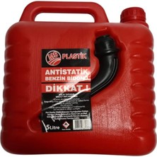 Lidyahan Store Antistatik Benzin Yakıt Bidonu 5 Lt