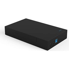 CetKing 3.5" USB 3.0 Sata 3 Disk Kutusu (CDG-HDC-35BP), Siyah