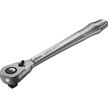 Lidyahan Store 05004064001 8004 C Zyklop Metal Cırcır, Yön Değiştirme Kollu, 1/2 Inç Tahrik, 1/2 Inç x 281 mm