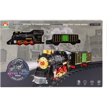 Alvera Collection 699-69A Sesli Işıklı Şarjlı Dumanlı Tren Seti-Karsan Oyuncak