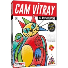 Alvera Collection 5001 Kumtoys Cam Vitray- Glass Painting / +6 Yaş