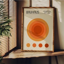 CetKing Tanıtım Bauhaus Çerçevesiz Poster, Modern Dekoratif Çerçevesiz Poster, Tablo, Bauhaus-12, 40 x 50