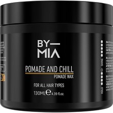 CetKing Mıa Pomade And Chill, Parlak Görünüm, Esnek Tutuş, Erkekler ve Kadınlar Için Saç Vaksı 130 ml