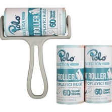 Alvera Collection Polo Tüy Toplama Rulosu 60 Yaprak 10CM+2 Yedek