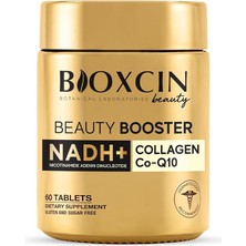 Lidyahan Store Beauty Booster – Nadh, Tip I-Iıı Kolajen, C Vitamini, Hyalüronik Asit, Biotin, Koenzim Q10 ve Çinko Içerikli Gıda Takviyesi – 60 Tablet