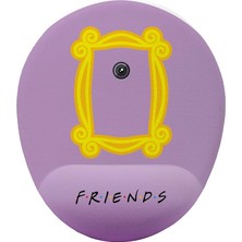 Leaf Shop Çerçeve Baskılı Bilek Destekli Mouse Pad