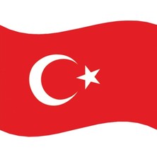Leaf Shop cm Türk Bayrağı Alpaka KUMAŞ(T09)