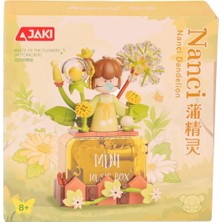 Alvera Collection HK113 Jaki̇ Karahi̇ndi̇ba Müzi̇k Kutusu 144 Parça Block Oyuncak