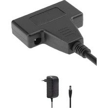 Lidyahan Store 2.0 2.5 3.5 Inç Sata SSD HDD Hard Disk Dc Güç Çevirici Dönüştürücü Adaptör Kablosu ve Uyumlu Adaptör