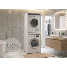 Tuga Çamaşır Makinesi - Kurutma Makinesi Dolabı Mod:1
