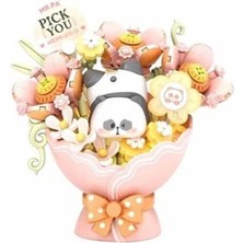 Alvera Collection LZ-7301 Loz Pembe Çi̇çek Buketi̇ 261 Parça Block