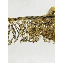 Pullu Püskül Şerit / 1 Metre /üstü Sıra Pullu / D720