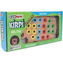 Alvera Collection KM5655 Ahşap Kirpi Bultak-Kumtoys