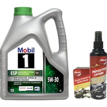 1 Esp 5W30 Motor Yağı 4 L + Gojo Araç Bakım Seti