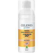 CetKing By Sweden Herbal Renkli Güneş Koruyucu Dry Touch Light 50 Spf