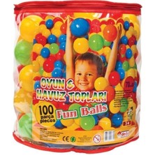 Alvera Collection 01733 Oyun Havuz Topu 100 Lü Fi̇leli̇ 7cm