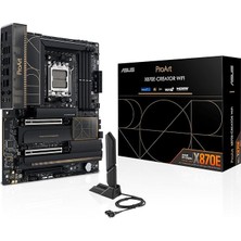 Misda Store Proart X870E-CREATOR Wıfı Amd X870E Soket Am5 Ddr5 8000+(OC) Mhz Atx Gaming (Oyuncu) Anakart