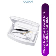 Ocean Kozmetik Ürünleri Sterilize Kabı Beyaz ASU-277