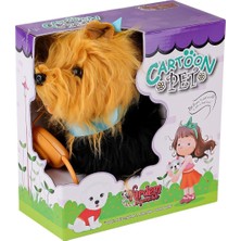 Alvera Collection PFTB267 Yürüyen Tasmalı Peluş Köpek