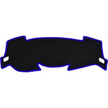 Lidyahan Store Koruma Halısı Siyah Kenar Renk Mavi Nissan Qashqai 2013-2020 ile Uyumlu