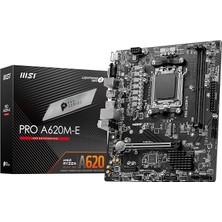 Misda Store Pro A620M-E Amd A620 Am5 Soket Ddr5 6000(OC) Mhz Matx Anakart