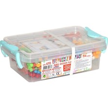 Alvera Collection 470 Mozai̇k Kutulu Puzzle Küçük (80PCS)